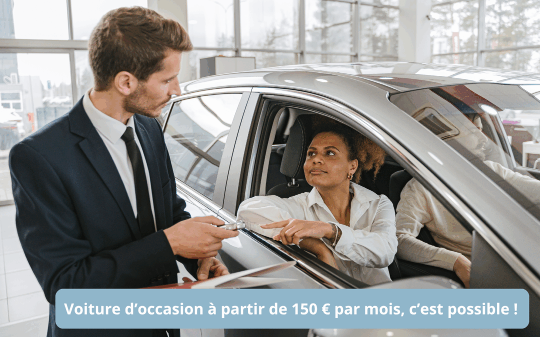 trouver une voiture d'occasion à partir de 150€ par mois grâce à Ma Mobilité