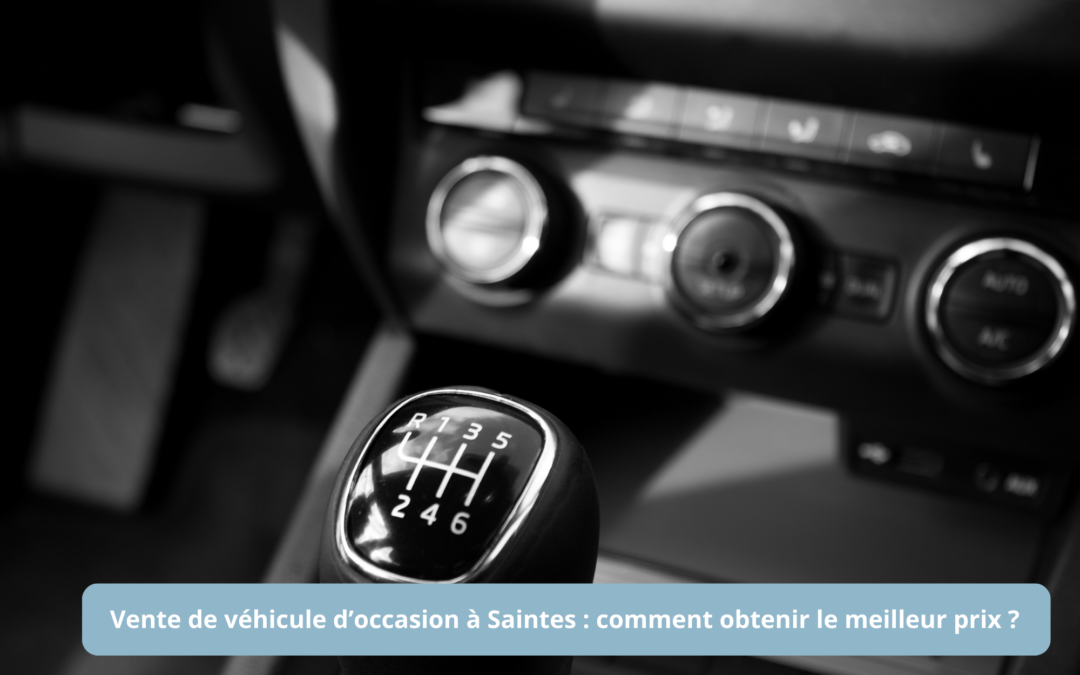 Ma Mobilité vous propose de la vente de voiture d'occasion à Saintes